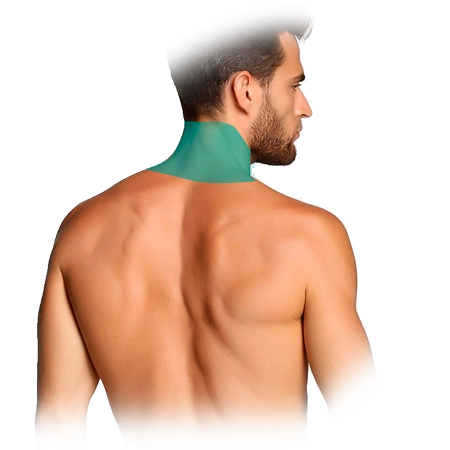 Мужская лазерная эпиляция задней части шеи